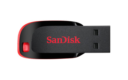 Memorie Externa USB-A SanDisk Cruzer Blade, 64Gb SDCZ50-064G-B35