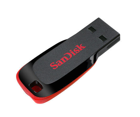 Memorie Externa USB-A SanDisk Cruzer Blade, 128Gb SDCZ50-128G-B35