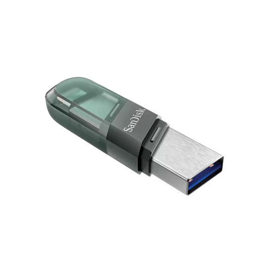 Memorie Externa USB-A 3.0 / Lightning SanDisk iXpand Flip, 128Gb SDIX90N-128G-GN6NE