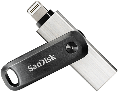 Memorie Externa USB-A 3.0 / Lightning SanDisk iXpand Go, 256Gb SDIX60N-256G-GN6NE