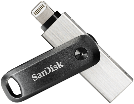 Memorie Externa USB-A 3.0 / Lightning SanDisk iXpand Go, 256Gb SDIX60N-256G-GN6NE