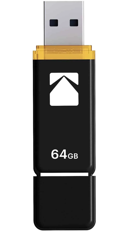 Memorie Externa USB-A 3.0 Kodak K100, 64Gb EKMMD64GK103