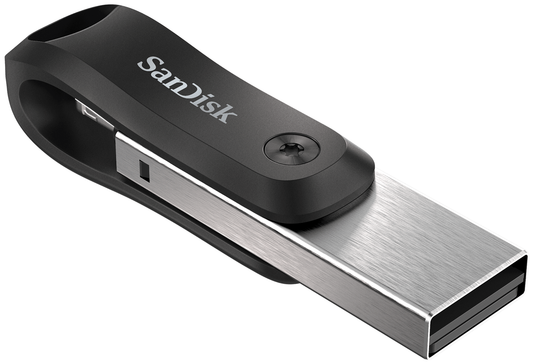 Memorie Externa USB-A 3.0 / Lightning SanDisk iXpand Go, 128Gb SDIX60N-128G-GN6NE