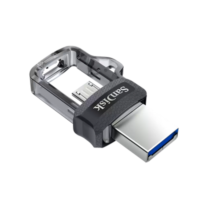 Memorie Externa USB-A 3.0 / microUSB SanDisk Ultra Dual Drive, 128Gb SDDD3-128G-G46