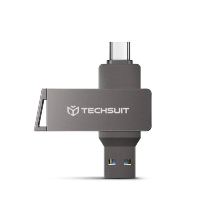 Memorie Externa USB-A 3.0 / USB-C Techsuit THSM20, 128Gb