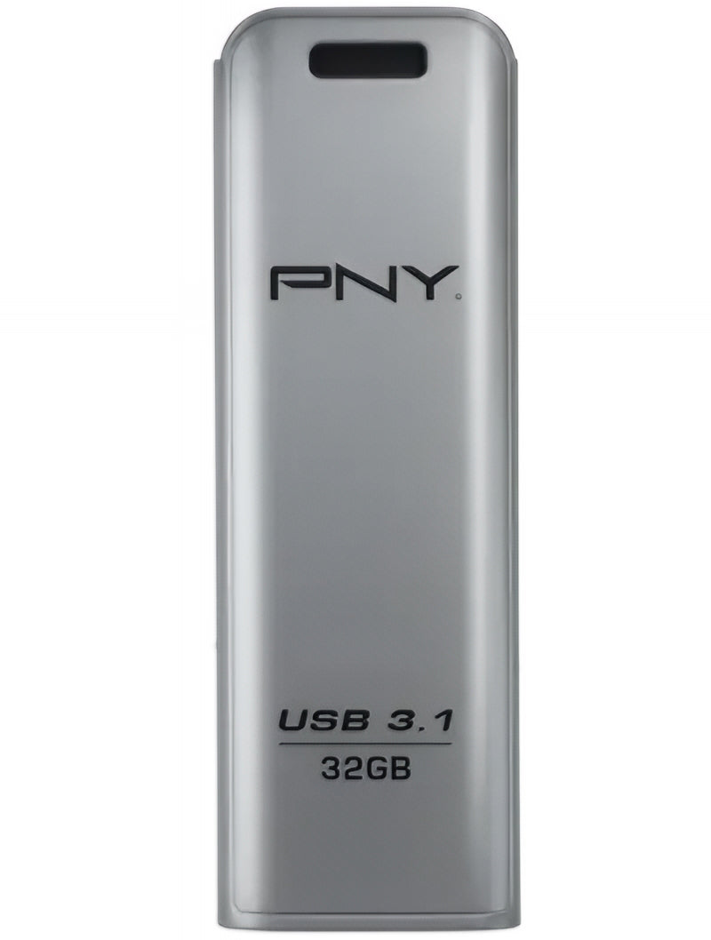 Memorie Externa USB-A 3.1 PNY Elite Steel, 32Gb FD32GESTEEL31G-EF