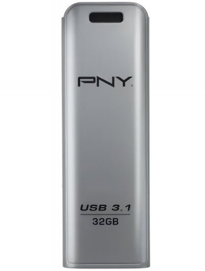 Memorie Externa USB-A 3.1 PNY Elite Steel, 32Gb FD32GESTEEL31G-EF