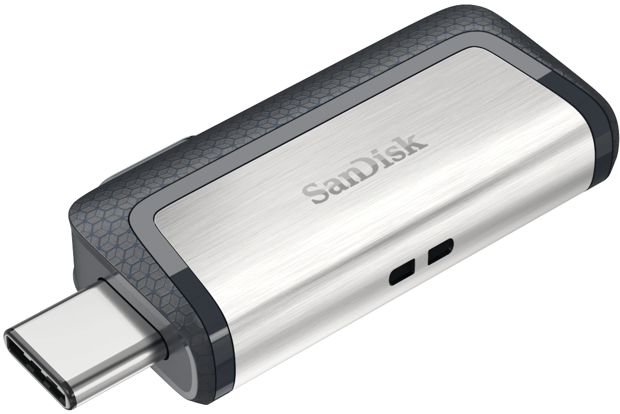 Memorie Externa USB-A 3.1 / USB-C SanDisk Ultra Dual, 128Gb SDDDC2-128G-G46