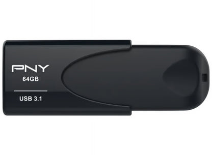 Memorie Externa USB-A 3.1 PNY Attache 4, 64Gb FD64GATT431KK-EF