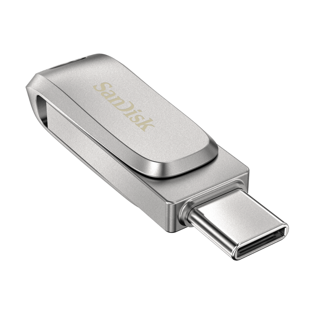 Memorie Externa USB-A 3.1 / USB-C SanDisk Ultra Luxe Dual Drive, 64Gb SDDDC4-064G-G46