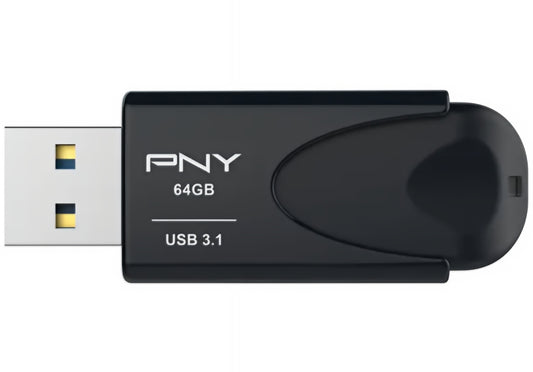 Memorie Externa USB-A 3.1 PNY Attache 4, 64Gb FD64GATT431KK-EF
