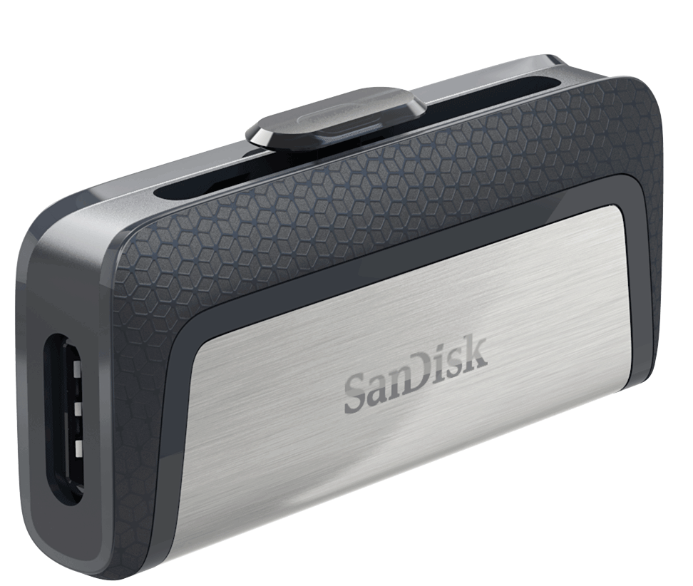 Memorie Externa USB-A 3.1 / USB-C SanDisk Ultra Dual, 128Gb SDDDC2-128G-G46