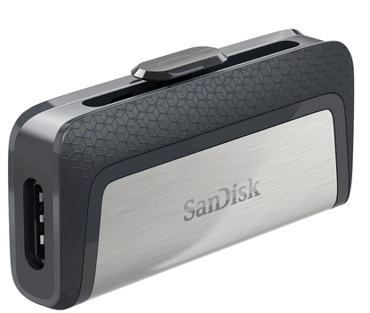 Memorie Externa USB-A 3.1 / USB-C SanDisk Ultra Dual, 128Gb SDDDC2-128G-G46