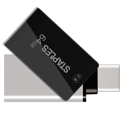 Memorie Externa USB-A 3.1 / USB-C Staples K23, 64Gb EKMMD64GK233CST