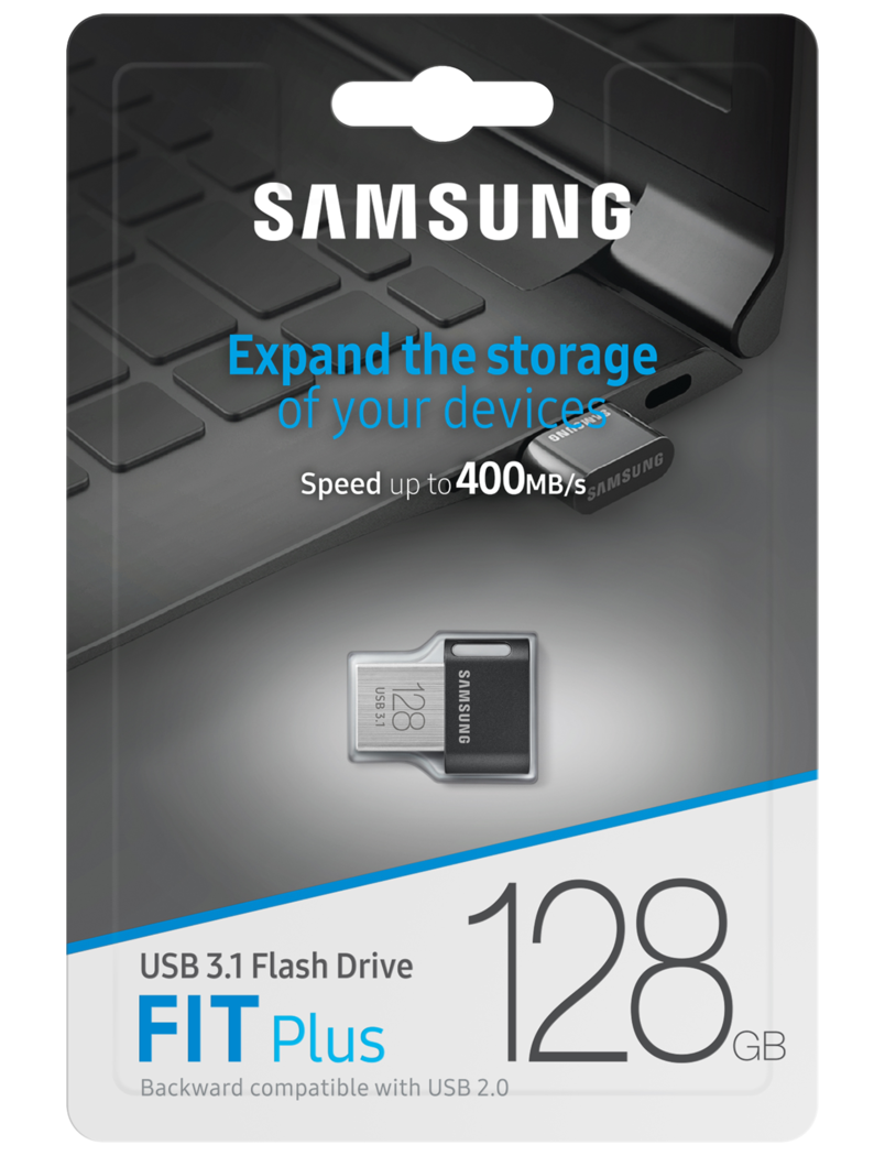 Memorie Externa USB-A 3.1 Samsung FIT Plus, 128Gb MUF-128AB/APC