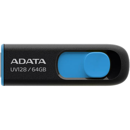 Pamięć zewnętrzna USB-A 3.2 Adata UV128, 64Gb AUV128-64G-RBE 