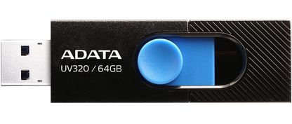 Memorie Externa USB-A 3.2 Adata UV320, 64Gb AUV320-64G-RBKBL