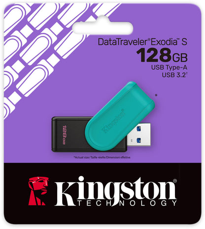 Memorie Externa USB-A 3.2 Kingston DT Exodia S, 128Gb DTXS/128GB
