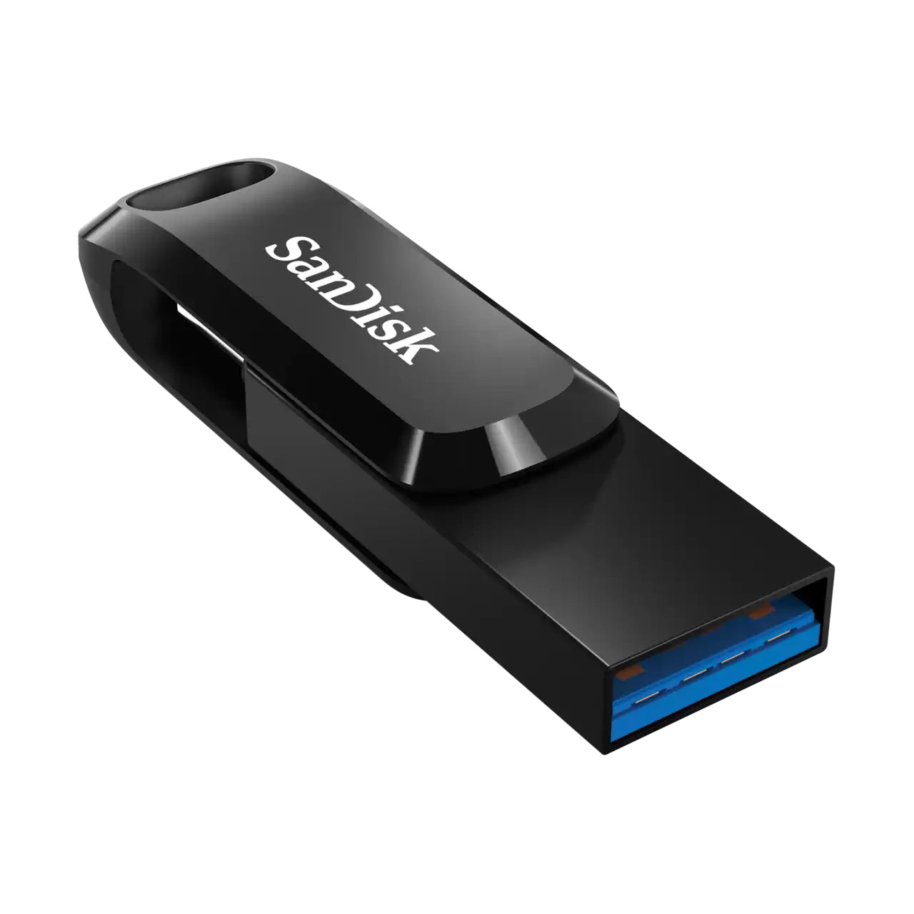 Memorie Externa USB-A 3.2 / USB-C SanDisk Ultra Dual Go, 256Gb SDDDC3-256G-G46