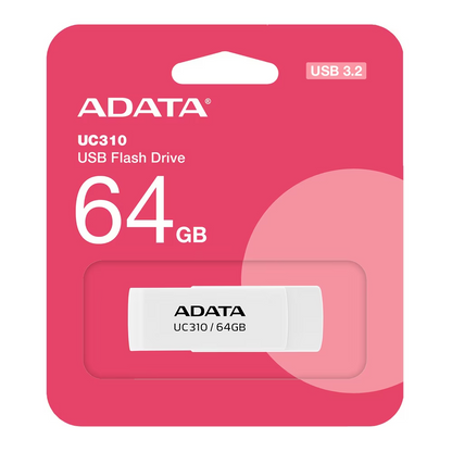 Memorie Externa USB-A 3.2 Adata UC310, 64Gb UC310-64G-RWH