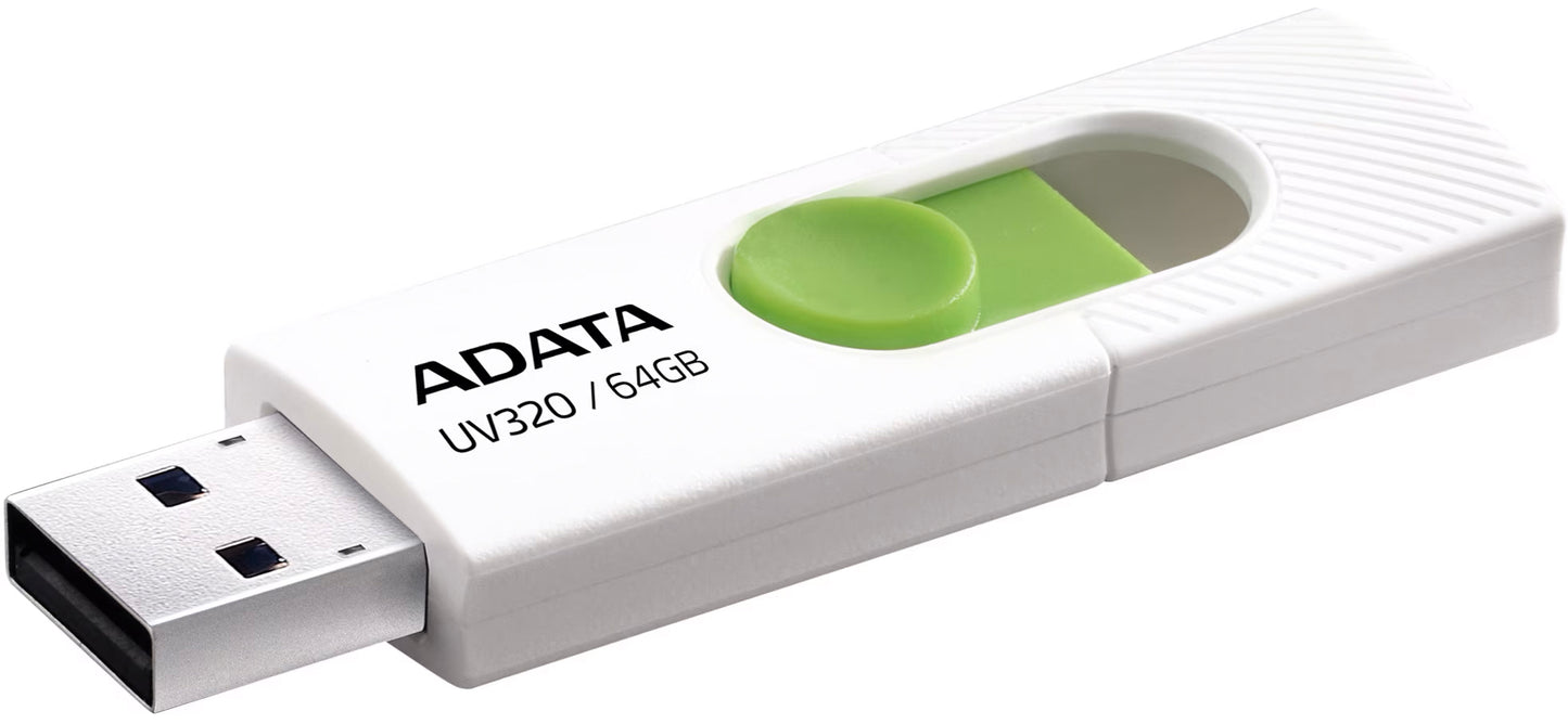 Memorie Externa USB-A 3.2 Adata UV320, 64Gb AUV320-64G-RWHGN