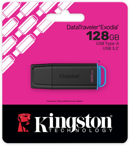 Memorie Externa USB-A 3.2 Kingston DT Exodia, 128Gb DTXG2/128GB