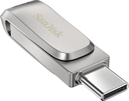 Memorie Externa USB-A 3.2 / USB-C SanDisk Ultra Luxe Dual Drive, 128Gb SDDDC4-128G-G46