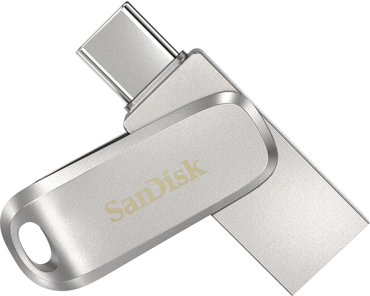 Memorie Externa USB-A 3.2 / USB-C SanDisk Ultra Luxe Dual Drive, 32Gb SDDDC4-032G-G46