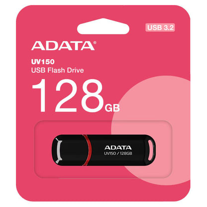 Memorie Externa USB-A 3.2 Adata UV150, 128Gb AUV150-128G-RBK