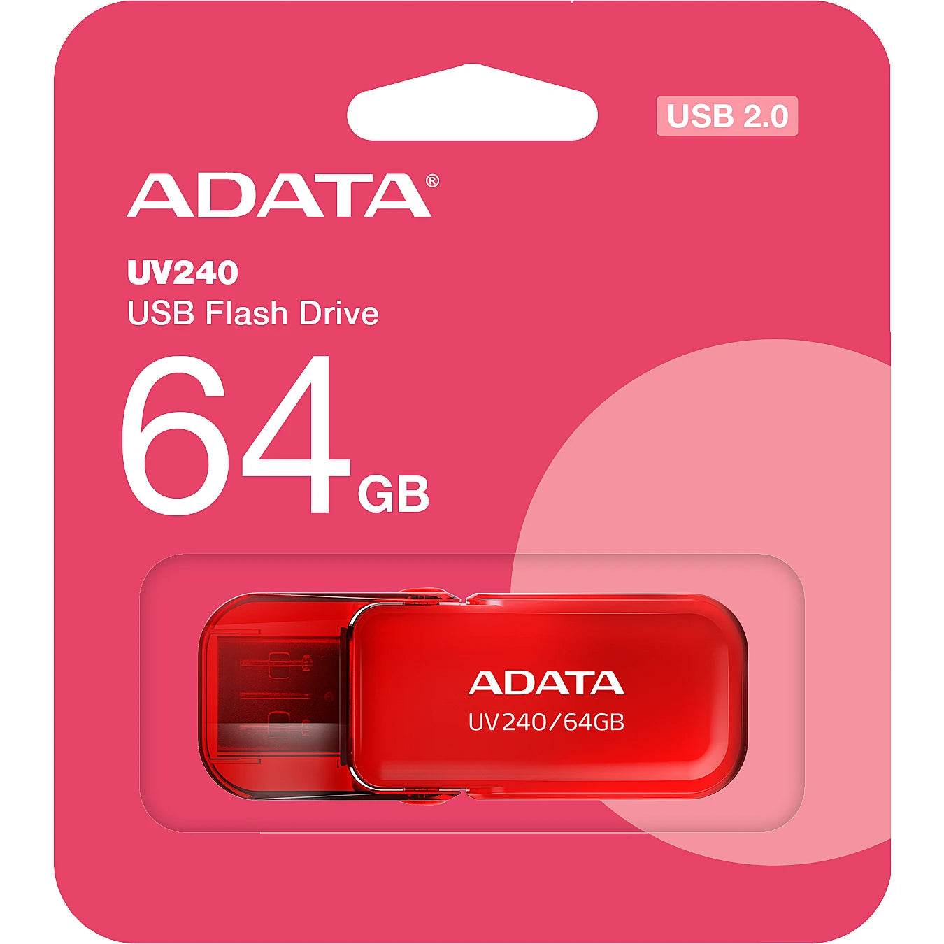 Memorie Externa USB-A Adata UV240, 64Gb AUV240-64G-RRD