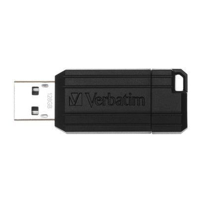 Memorie Externa USB-A Verbatim PenDrive Pinstripe, 128Gb