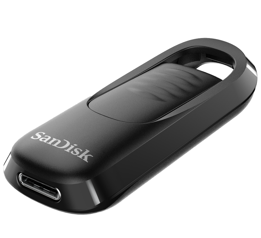 Memorie Externa USB-C SanDisk Ultra Slider, 128Gb SDCZ480-128G-G46