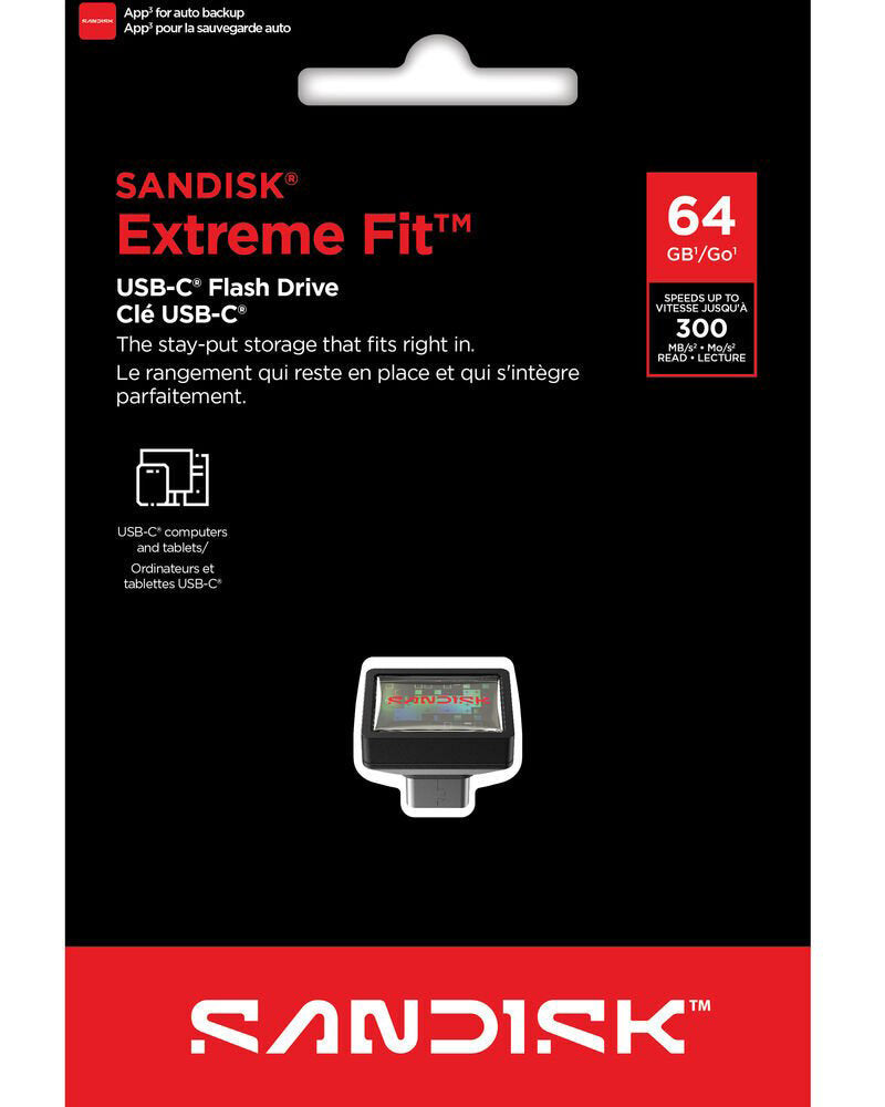 Memorie Externa USB-C SanDisk Extreme Fit, 64Gb SDCZ530-064G-G46