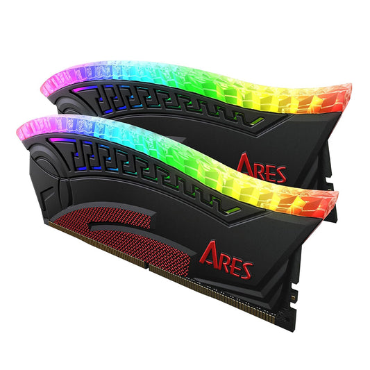 Memorie RAM Dato Ares Armor, DDR4, RGB, 2 x 8GB, 3600Mhz, CL18, Neagra AMRGB8GX216G36K