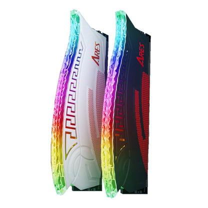 Memorie RAM Dato Ares Armor, DDR4, RGB, 2 x 8GB, 3600Mhz, CL18, Neagra AMRGB8GX216G36K
