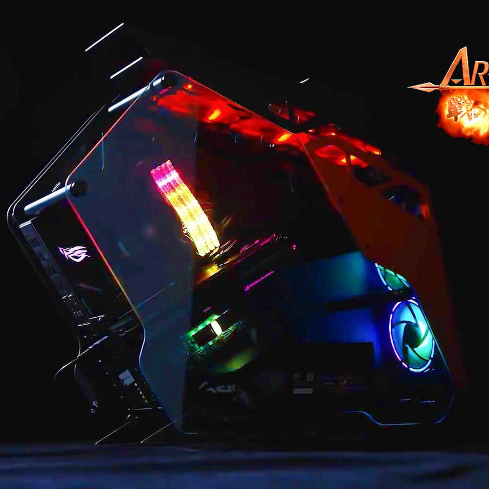 Memorie RAM Dato Ares Armor, DDR4, RGB, 8GB, 3200Mhz, CL16, Neagra