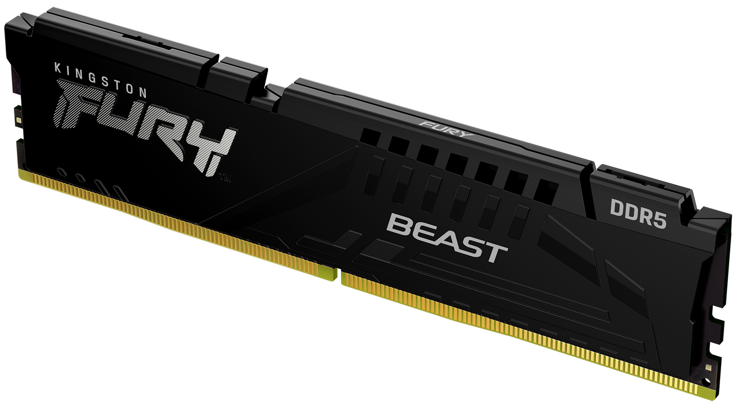 Memorie RAM Kingston Fury Beast, DDR5, 8GB, 5600Mhz, Resigilata KF556C40BB-8