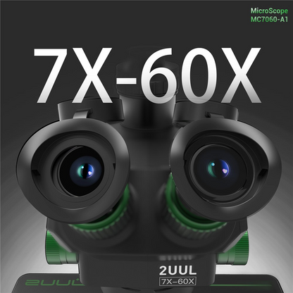 Microscop 2UUL MC7060-A1, Negru