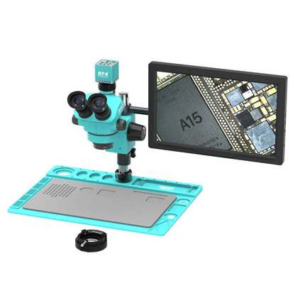 Microscop cu Monitor si Camera RF4 RF-7050TVD2 + 4KC1PRO + M156