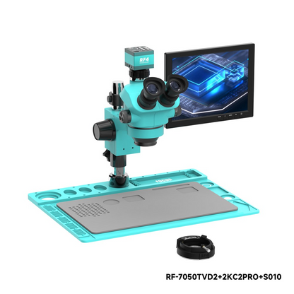 Microscop cu Monitor si Camera RF4 RF-7050TVD2 + 2KC2PRO + S010