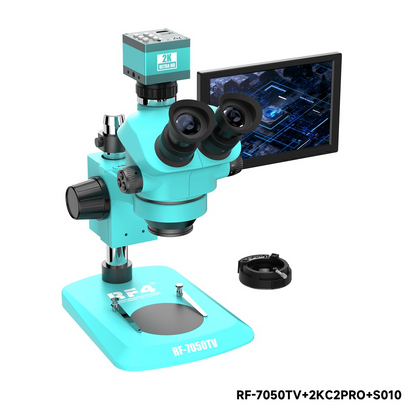 Microscop cu Monitor si Camera RF4 RF-7050TV + 2KC2PRO + S010