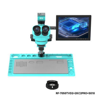 Microscop cu Monitor si Camera RF4 RF-7050TVD2 + 2KC2PRO + S010