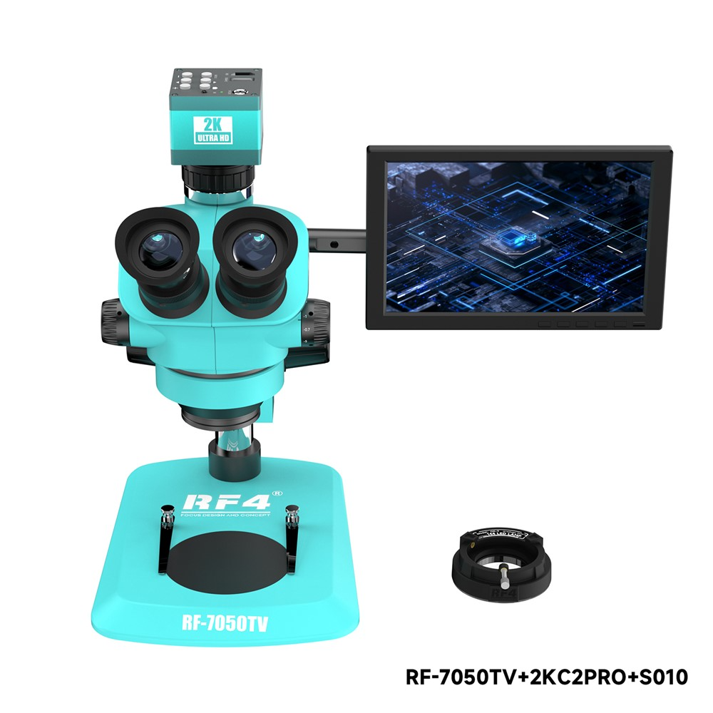 Microscop cu Monitor si Camera RF4 RF-7050TV + 2KC2PRO + S010