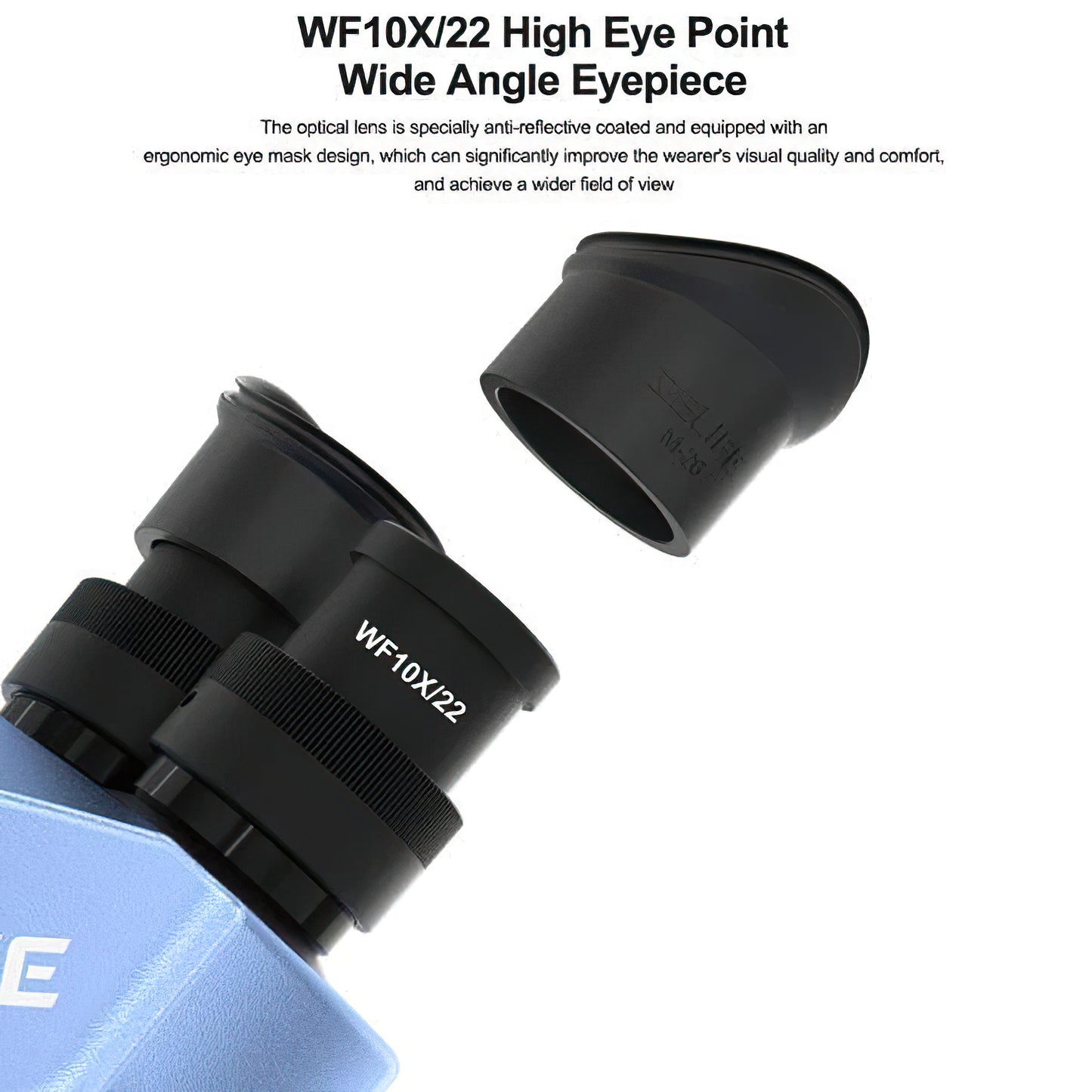 Microscop Relife RL-M7T Pro, Albastru