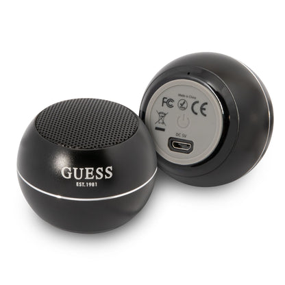 Boxa Portabila Bluetooth Guess, 3W, Neagra