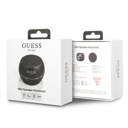 Boxa Portabila Bluetooth Guess, 3W, Neagra