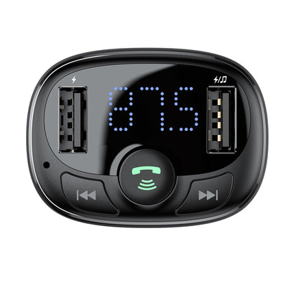 Modulator FM Bluetooth Baseus S-09A, 2 x USB-A - 1 x microSD