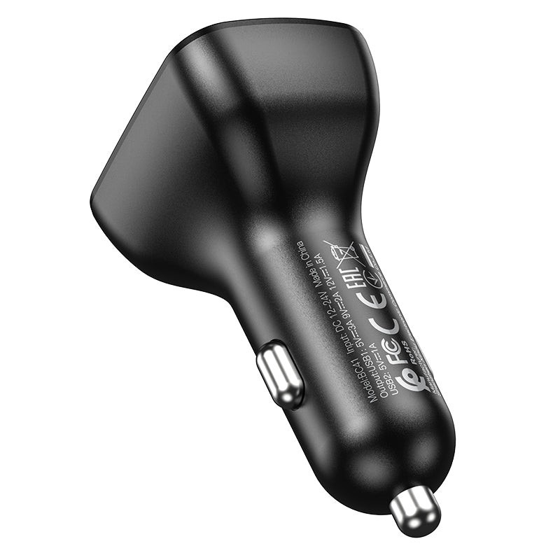 Modulator FM Bluetooth Borofone BC41 Eminency, 2 x USB-A - 1 x microSD