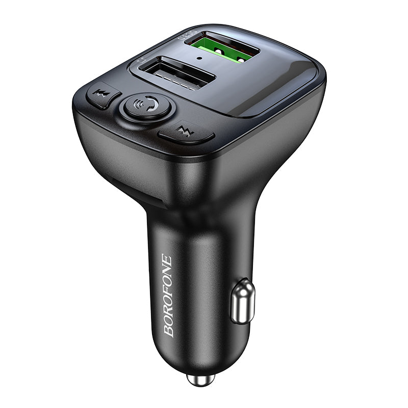 Modulator FM Bluetooth Borofone BC41 Eminency, 2 x USB-A - 1 x microSD