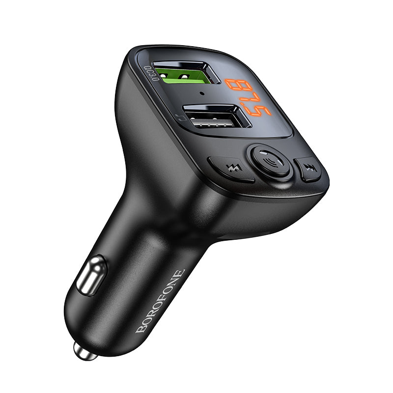 Modulator FM Bluetooth Borofone BC41 Eminency, 2 x USB-A - 1 x microSD